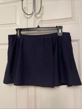 Croft & Barrow Blue Women’s Swim Skorts Size 14 Swim Bottoms Skirted